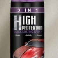 Combo - 1 Bottle Of 3 In 1 Coating Spray & 1 Glass Cleaning Board