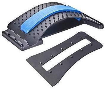 Multi-Level Back Stretcher for Posture & Pain Relief (Blue)