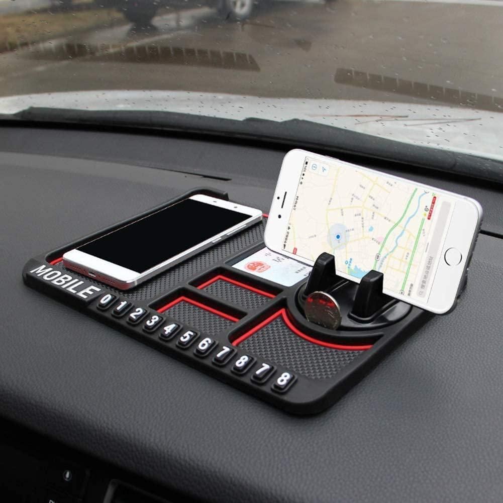 HSR Multifunction Car Phone & GPS Holder (Anti-Slip Silicone Pad)