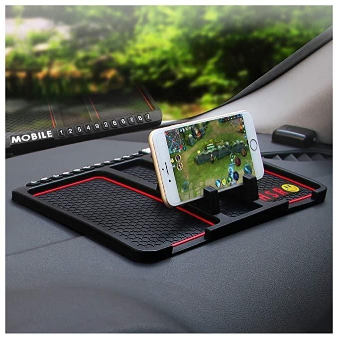 HSR Multifunction Car Phone & GPS Holder (Anti-Slip Silicone Pad)