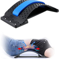 Multi-Level Back Stretcher for Posture & Pain Relief (Blue)